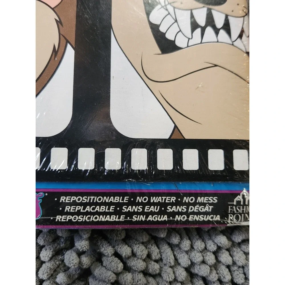 Vintage 1995 Looney Tunes Tasmanian Devil Wallpaper Border Wall Decor~NEW IN PKG